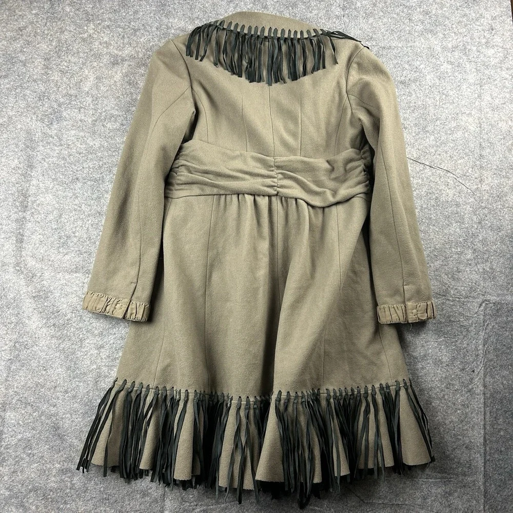 Odd Molly Coat Women's Large (3) Wool Cashmere Blend Anthropologie Cowgirlcore - Picture 8 of 13